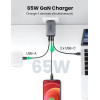 Зарядний пристрій UGREEN CD244 GaN Fast Charger 65W 
